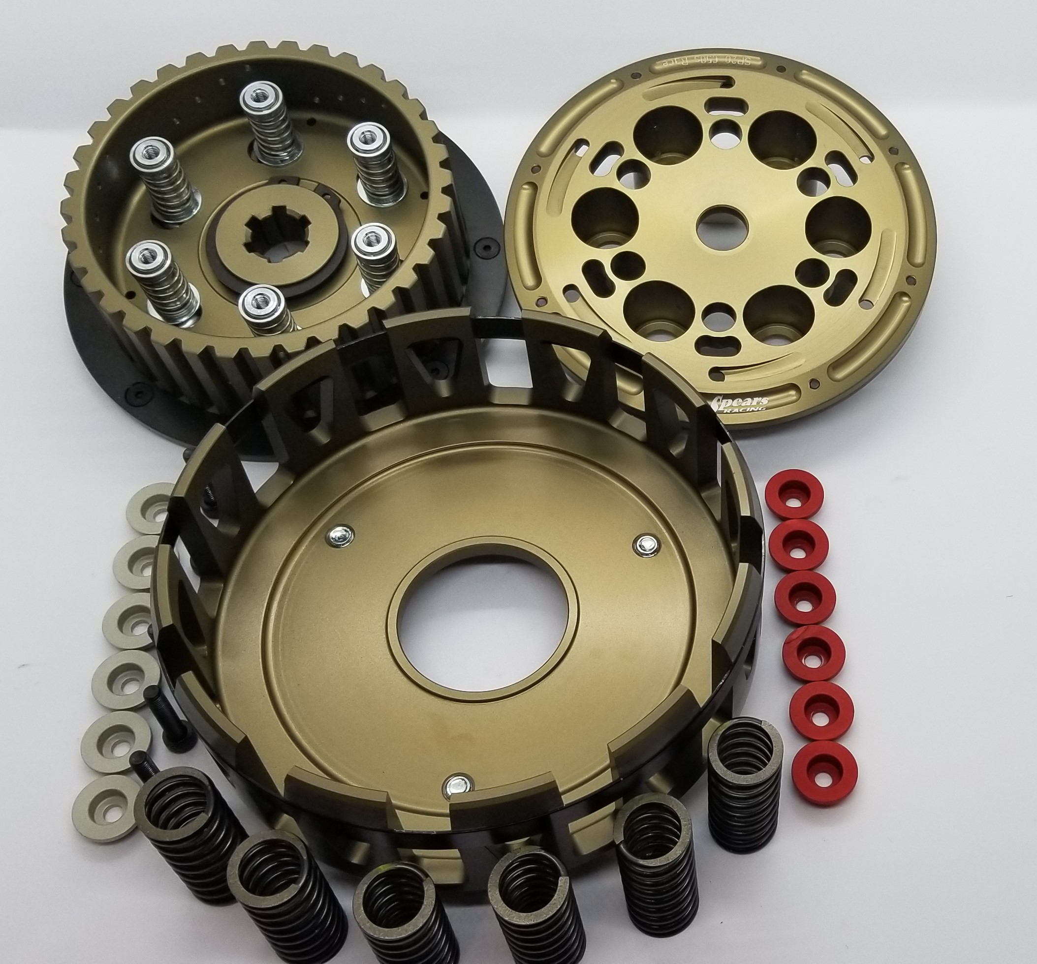 Spears Racing Wet Slipper Clutch w/ Basket For Suzuki SV650 / Gladius